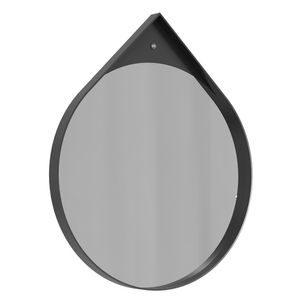 Espelheira Cadiz 80cm Preto Fosco Agardi