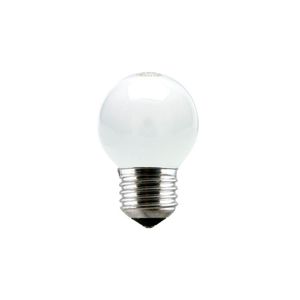 Lâmpada Bolinha Leitosa E27 15w 220v Taschibra