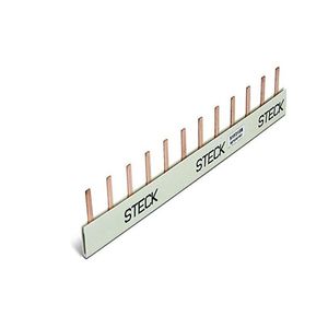 Barramento Monofásico 80a 220/440v 1x12p Din Steck