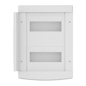 Quadro De Distribuição Embutir 12/16 Disj Porta Branca Com Barramento Tigre