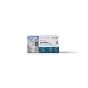 Kit Flex Completo Bacia Com Caixa Acoplada Branco Deca