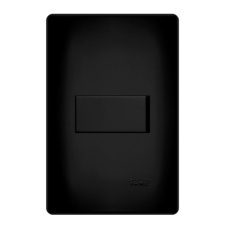 Conjunto_1_Interruptor_Habitat_Simples_16a_250v_Black_Fame_103439801jpg