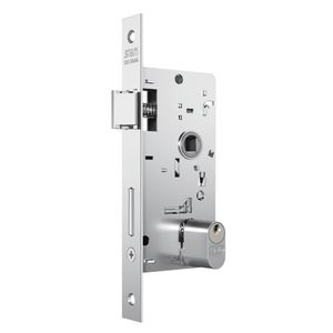 Fechadura Externa 803/33 Espelho Inox Cilindro Gorge Stam