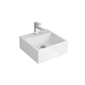 Cuba Apoio Quadrada Com Mesa 40.5cm Branco Deca