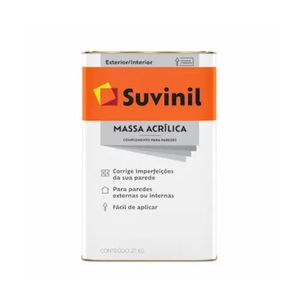 Massa Acrílica Branco 25kg Suvinil