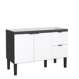 Gabinete Colibri 1.14m Preto/Branco Cozimax