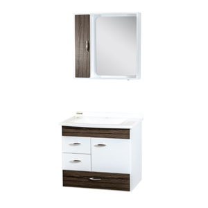 Kit Santarem 62cm Castanho (Esp+Lav Branco+Touc) Corso