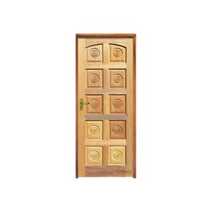 Porta Torneada Premium Mista Fechadura/He Batente-12 210x082 Esquerdo Sidney Esquadrias