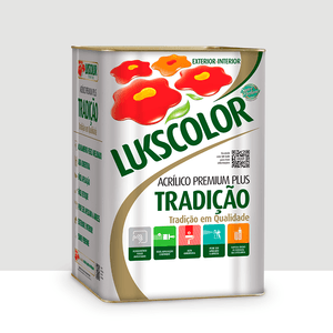 Tinta Premium Acrílica Tradição Cromio 18l Lukscolor