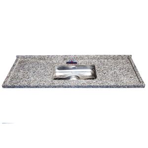 Placa Pia Elegance Cuba Funda Ocre Itabira 1.20m Venturini
