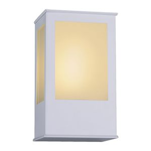Arandela Bolt Quadrada Média 1 Lâmpada  E-27 Grande 286 Branca Ideal