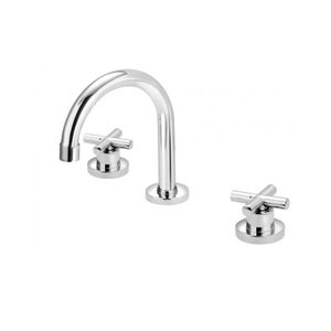 Misturador Lavatório Orion 1877 C37 Mesa Bica Alta ¼ Volta Cromado Esteves
