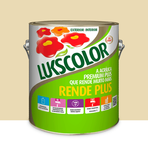 Tinta Acrilica Premium Rend Plus Marfim 3.6l Lukscolor