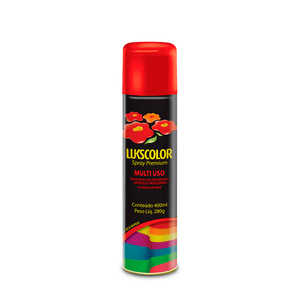 Spray Premium Multiuso Branco Fosco 400ml Lukscolor