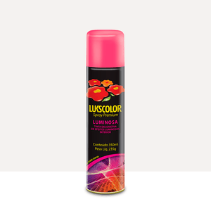 Spray Premium Luminosa Fundo Branco 350ml Lukscolor