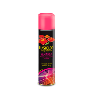 Spray Premium Luminosa Vermelho 350ml Lukscolor