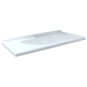 Lavatório Mônaco Reto 64x45.5cm Branco Aj Rorato