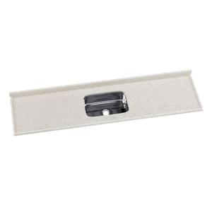 Pia Roralit Cuba Inox 2.00m Travertino Aj Rorato