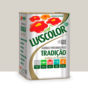 Tinta Premium Acrílica Tradição Branco Gelo 18l Lukscolor