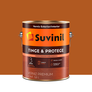 Verniz Tinge & Protege  Mogno 3.6l Suvinil