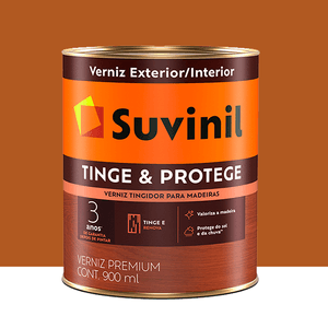 Verniz Tinge & Protege  Mogno 900ml Suvinil
