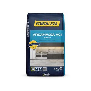 Argamassa 20kg Aci Para Uso Interno Cinza  Fortaleza