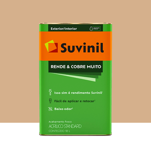 Tinta Rende&Cobre Muito Camurça 18l Suvinil