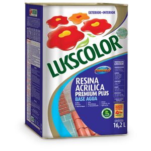 Resina Acrilica Base Agua 16.2l Lukscolor