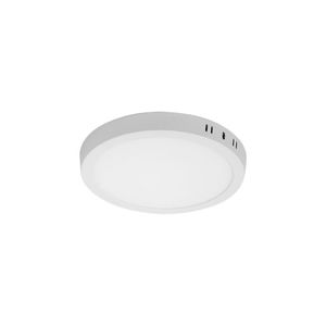Painel Led Lux Redondo Sobrepor 12w 3000k Autovolt  Taschibra