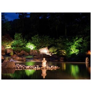 Refletor Led 150w Verde Branco Taschibra