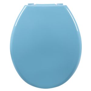 Assento Sanitário Oval Almofadado  Azul 1 Astra