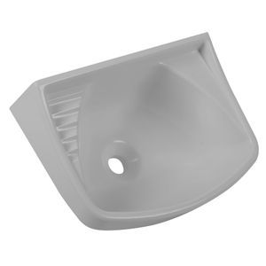 Lavatório Plástico 36x26cm 4.8 Litros Cinza Astra