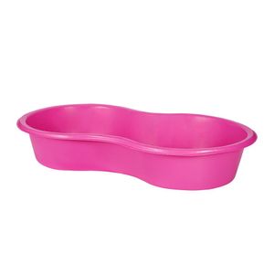 Piscina/Caixa Multiuso Feijão Sem Tampa 50l Rosa Afort