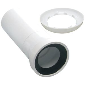Bolsa De Ligação Para Bacia Sanitária Com Saída Horizontal Com Prolongamento De 32cm Astra