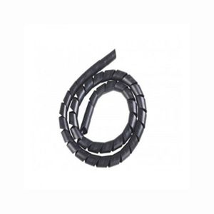 Spiraduto 1" Encart 1m Preto Dual Comp