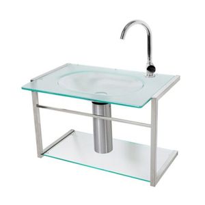 Lavabo Inox Incolor 58.5×38.5x40cm 948 Cris Metal