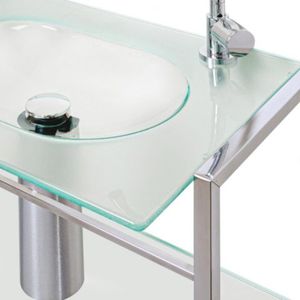 Lavabo Inox Incolor 58.5×38.5x40cm 948 Cris Metal