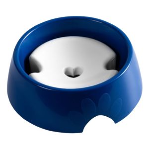 Bebedouro Para Cães Com Pelos Longos Azul Astra