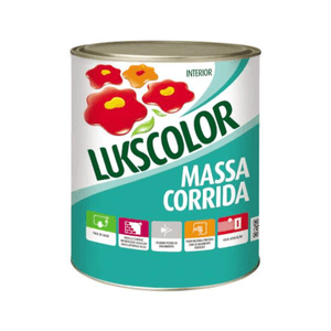 Massa Corrida Branco 900ml Lukscolor