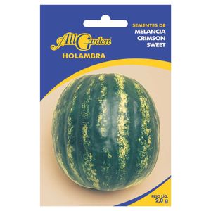 Semente Melancia Crimson Sweet All Garden
