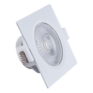 Spot Led Pp 7w 4000k Quadrado Startec