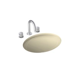 Cuba De Embutir Oval 485x375mm Creme Deca