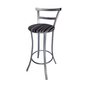 Banco Bar Prime Adu-0265 Prata/Listrado Utilaço