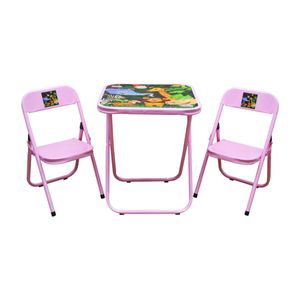 Conj 2 Cadeiras Infantil Inf-0003.005 Rosa Utilaço