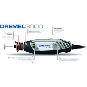 Microretifica Dremel 10 Acessorios 127v Bosch