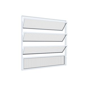 Janela Ideale Basculante Sem Grade 080x080 Branco Ullian