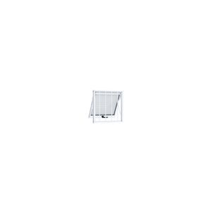 Janela Riobras Alumínio Maxim Ar Com Grade 60x60 Branco Ullian