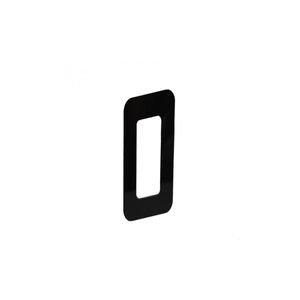 Numero 130mm Adesivado Preto N 0 Am Metais