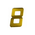 Numero_130mm_Adesivado_Ouro_Escovado_N_8_Am_Metais_102775701jpg