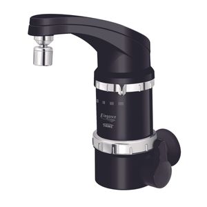 Torneira Eletrica Elegance De Parede 4t 220v 5400w Preto Fame